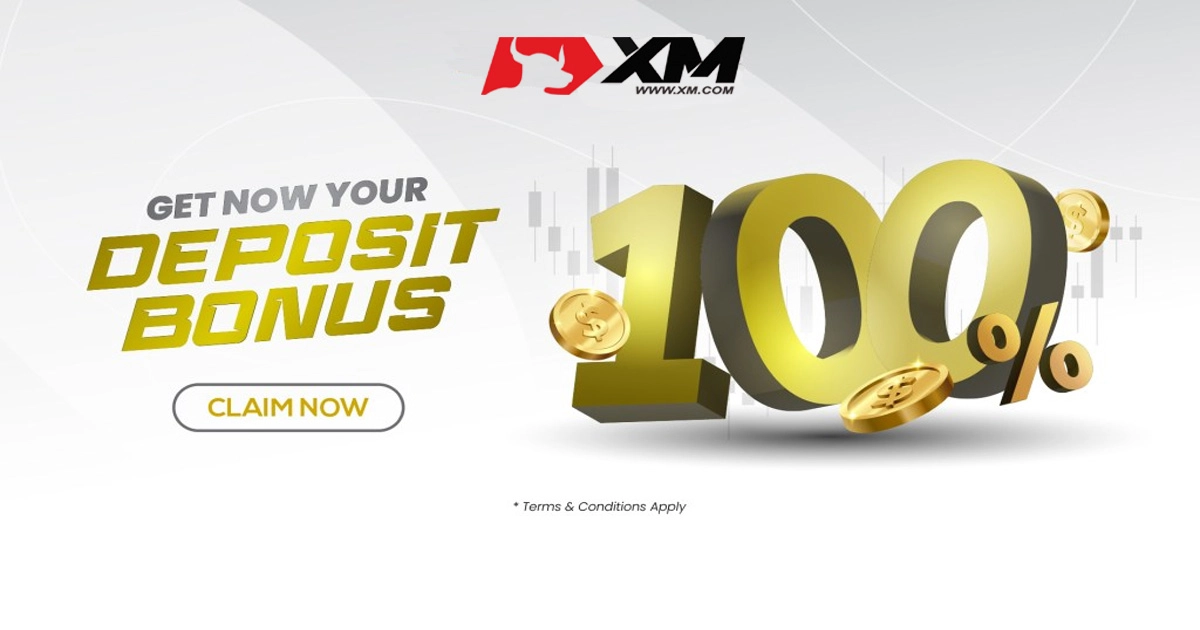 XM 100% deposit bonus in 2026 gives you a simple offe