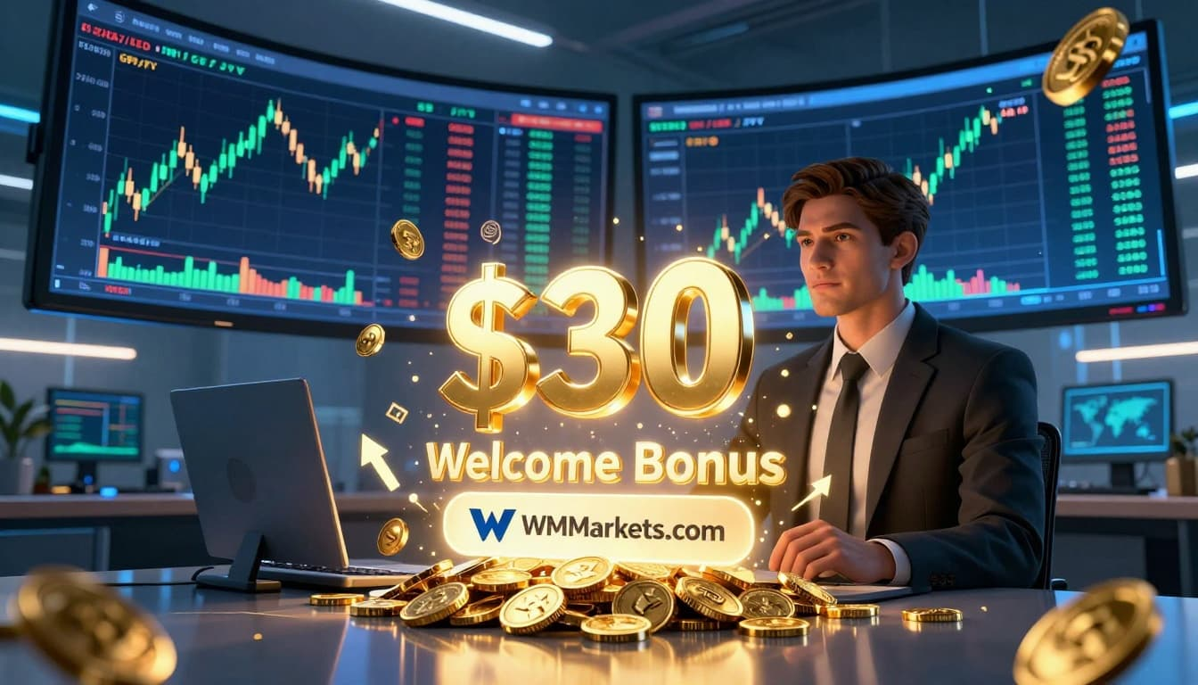 WM Markets $30 Welcome Bonus Promotion explained