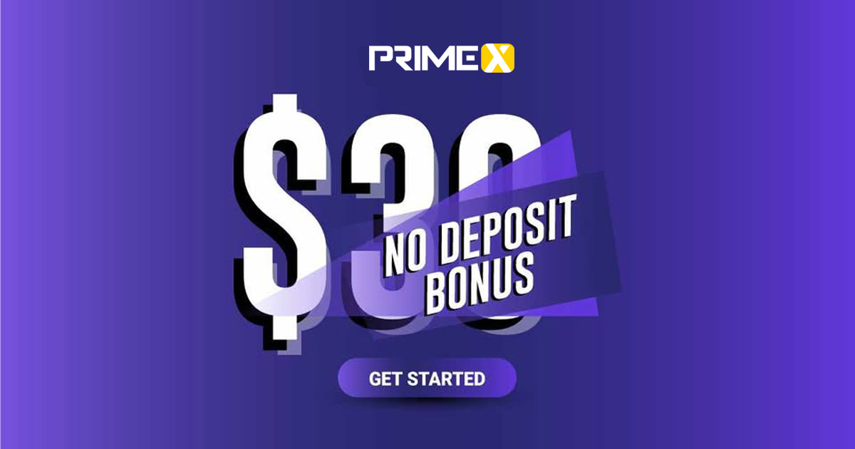 Prime X Capital offers a $30 Forex No Deposit Bonus