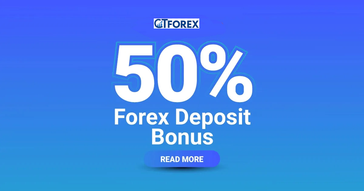 CTForex 50% Deposit Bonus limited-time offer