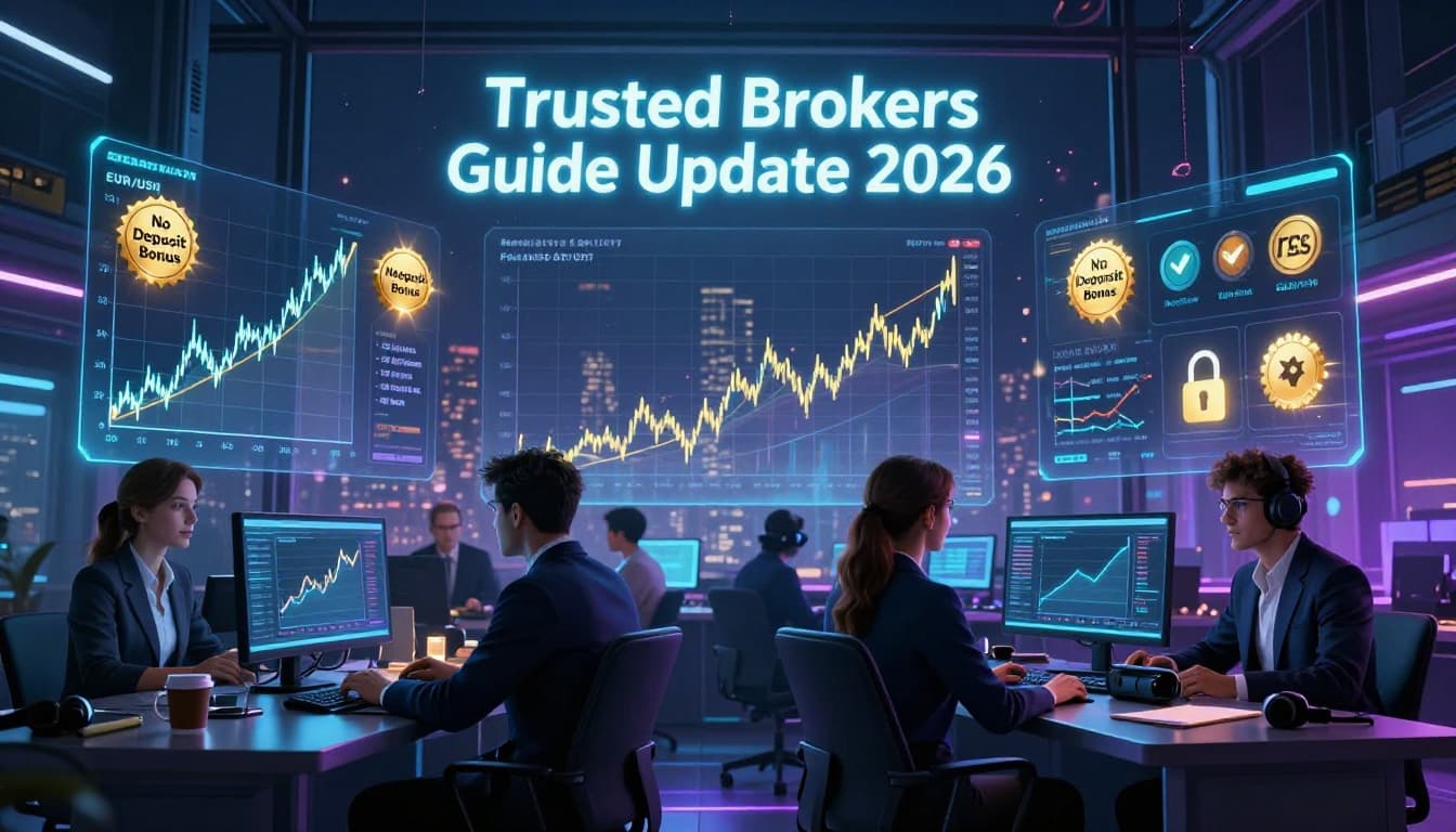 No Deposit Bonus Forex trusted brokers guide update 